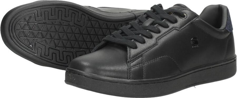 G-Star Raw CADET Denim Heren Leren sneakers 2242 002521 ZWART - Foto 11
