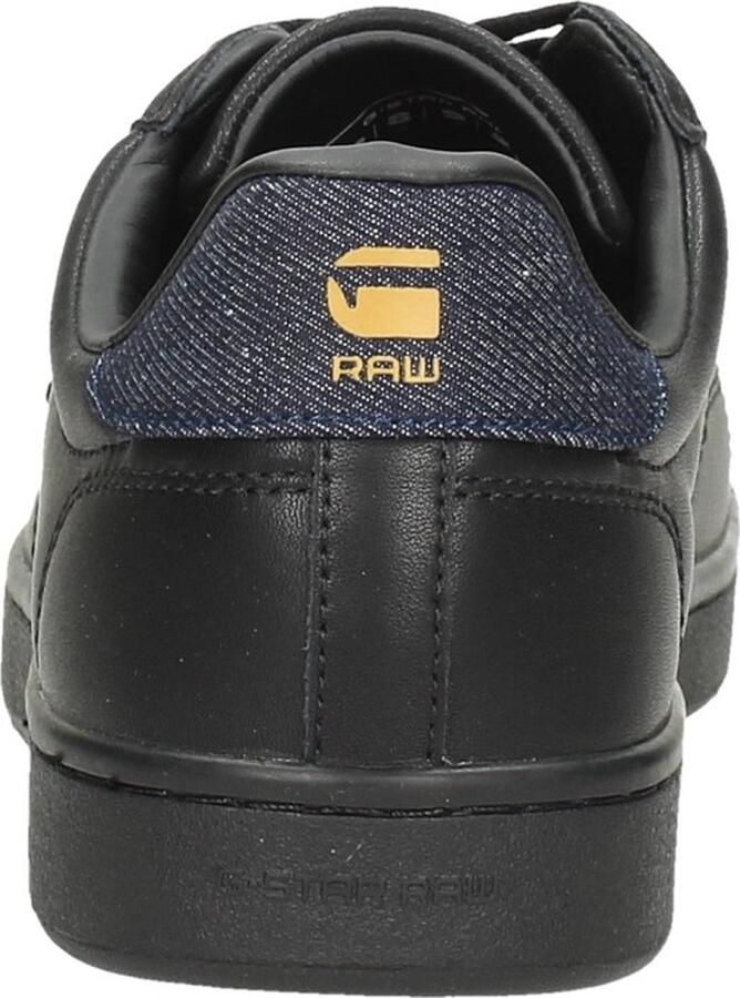 G-Star Raw CADET Denim Heren Leren sneakers 2242 002521 ZWART - Foto 6