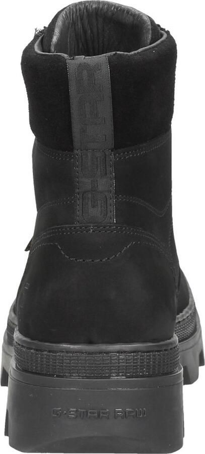G-STAR Raw Noxer Hgh Nub M Veterboots Laarzen Met Veters Heren Zwart - Foto 5