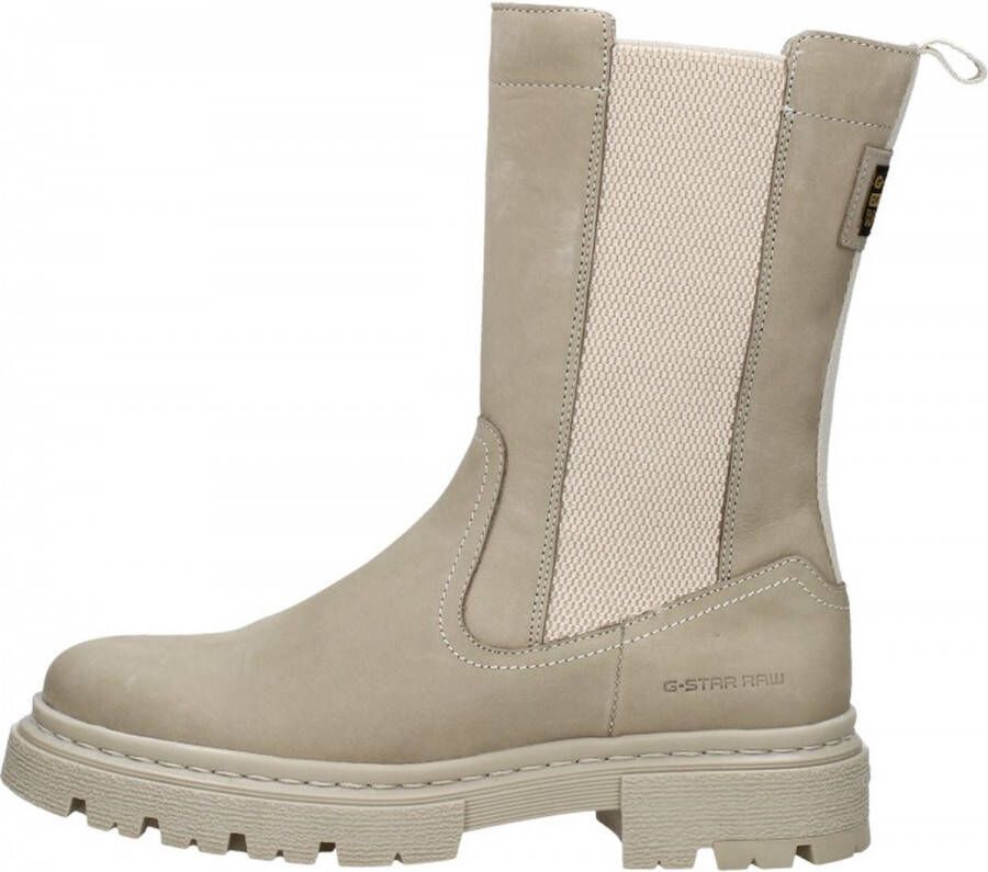 G-Star G Star Raw Kafey Hgh Chs Nub W Chelsea boots Enkellaarsjes Dames Taupe - Foto 5