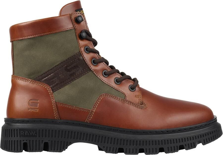 G-STAR Raw Ankle Boot Bootie Male Royal Brown Laarzen