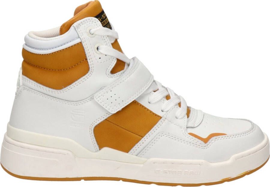 G-Star G Star Raw Attacc Mid Lea W Hoge sneakers Leren Sneaker Dames Wit - Foto 17