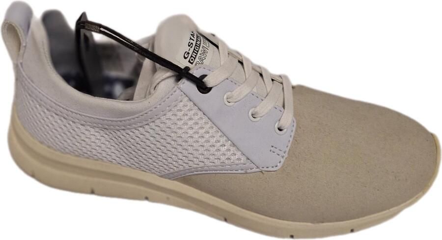 G-STAR GSTAR-RAW-AVER LADY SNEAKER-SUEDE NYLON-WHITE - Foto 2