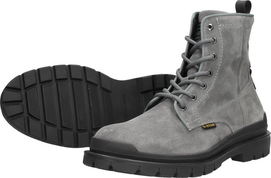 G-Star G Star Raw Blake Hgh Sue M Veterboots Laarzen Met Veters Heren Grijs - Foto 12