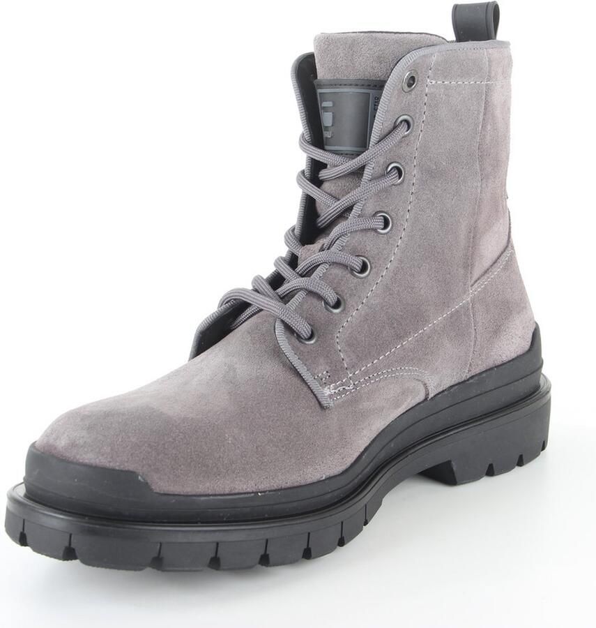 G-Star G Star Raw Blake Hgh Sue M Veterboots Laarzen Met Veters Heren Grijs - Foto 4