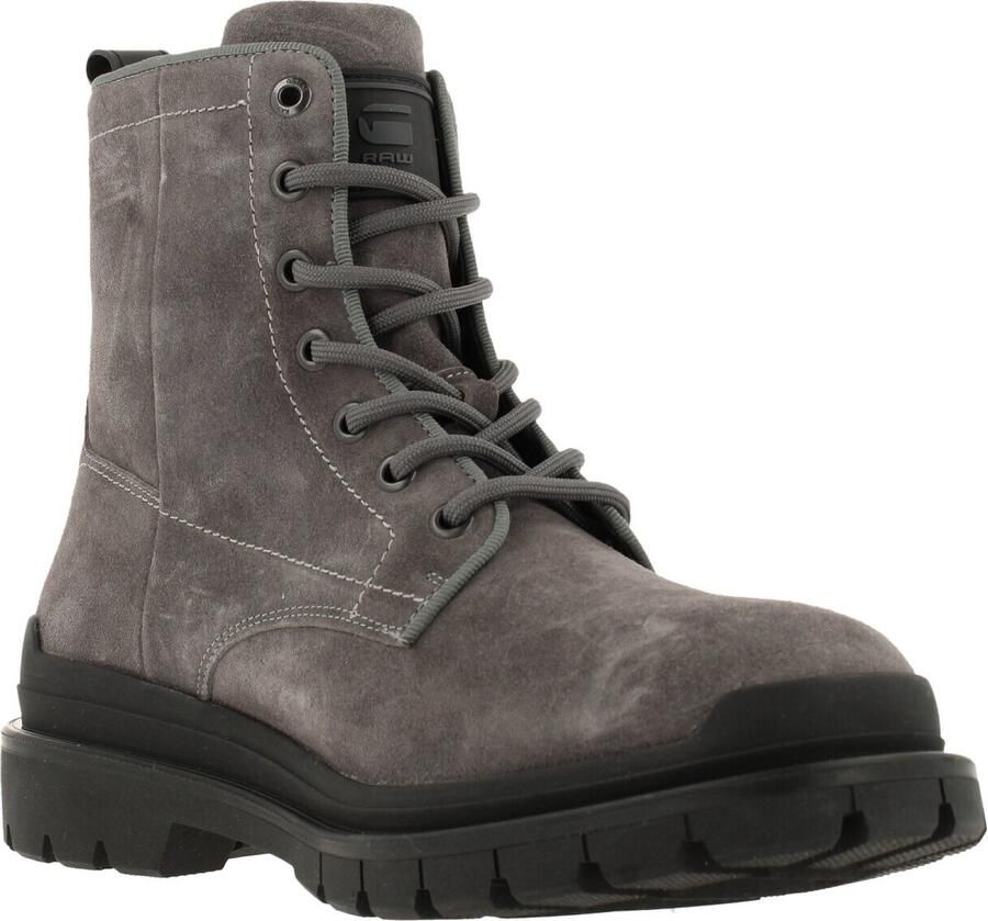 G-Star G Star Raw Blake Hgh Sue M Veterboots Laarzen Met Veters Heren Grijs - Foto 5