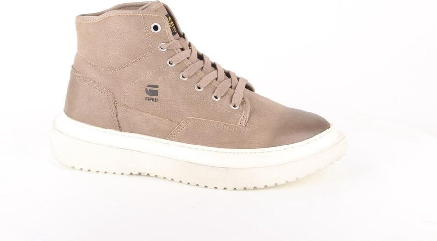 G-Star G Star Raw Dexter Mid Nub M Hoge sneakers Leren Sneaker Heren Taupe - Foto 3