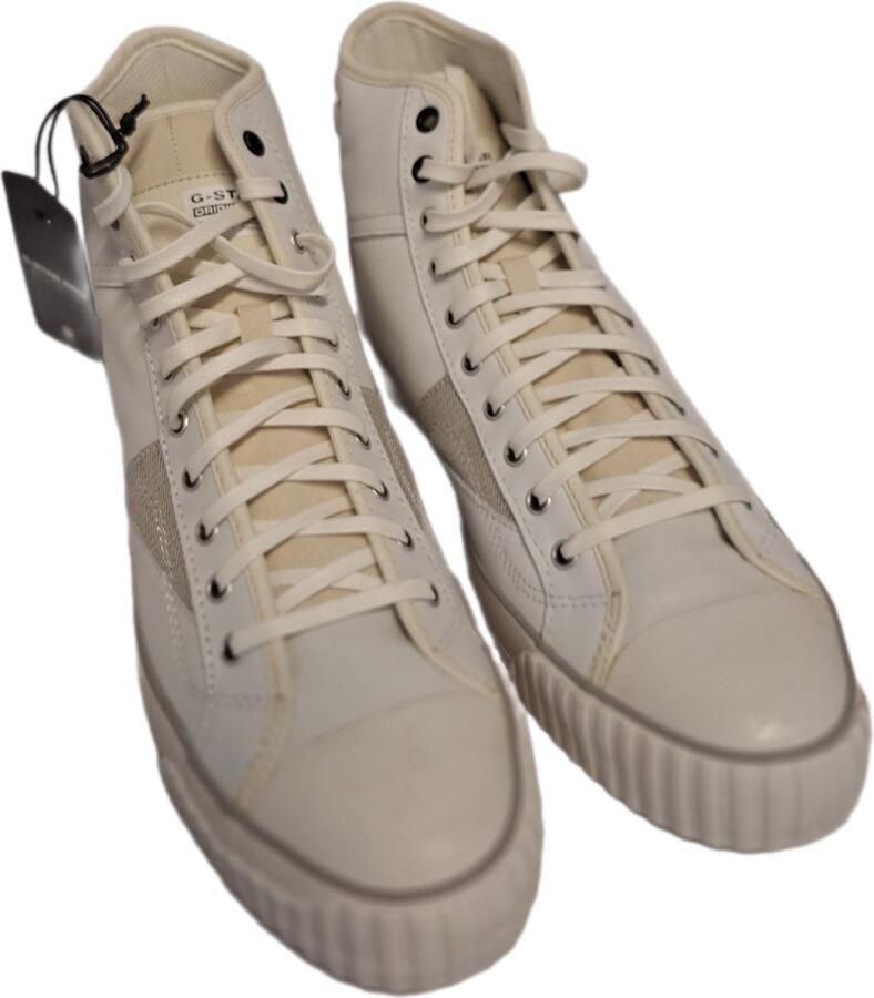 G-STAR GSTAR-RAW-FALTON HIFG-SNEAKER LEER-WHITE - Foto 2