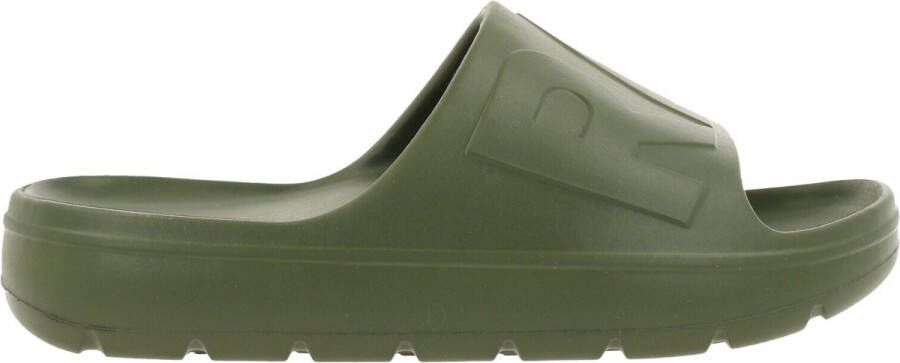 G-Star Lichtgewicht D-Staq Slipper met 3D RAW Design Green Dames