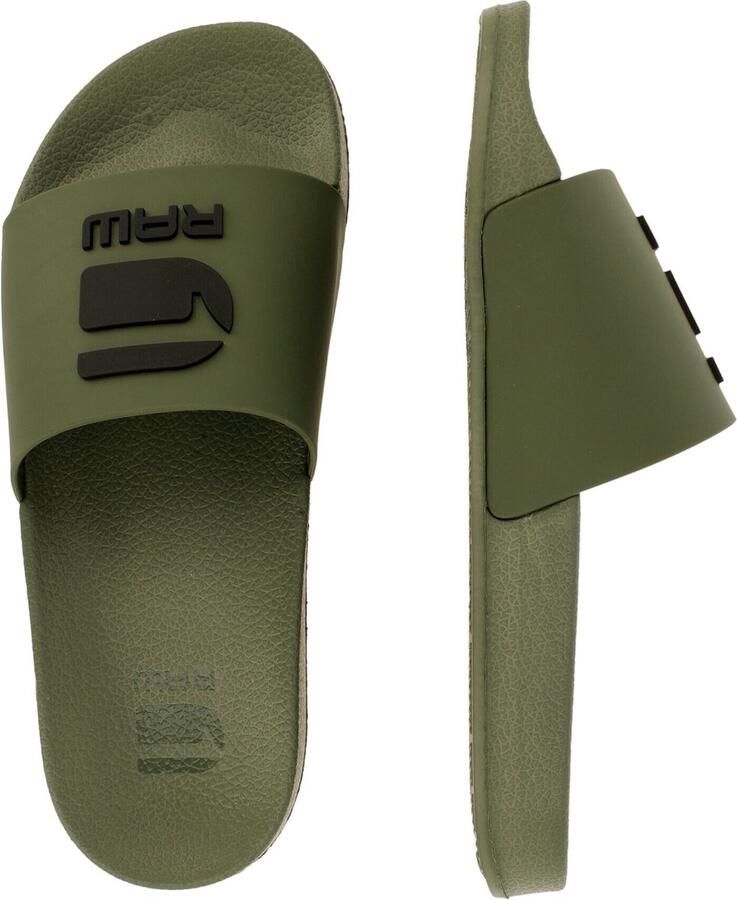 Merkloos Sans marque Der G Star Cart Iii Slipper Ist Aus Leichtem Flexiblem Und Griffigem Polyurethan Gefertigt. Auf Dem Band Befindet Sich Ein 3D Raw Design. Das Ergonomische Fußbett Gibt Ihnen Den Nötigen Komfort. Diese Slipper Sind Für Den Innen Und Außenbereich - Foto 3