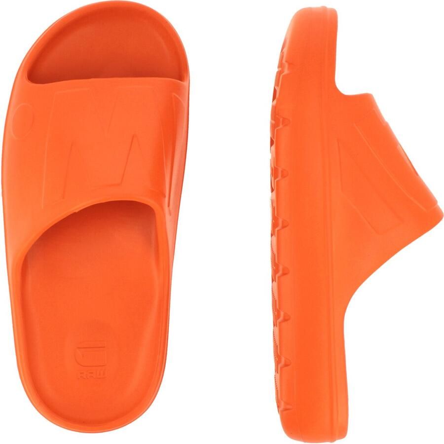 G-Star Lichtgewicht Polyurethaan Slipper met 3D RAW Design Orange Dames - Foto 2