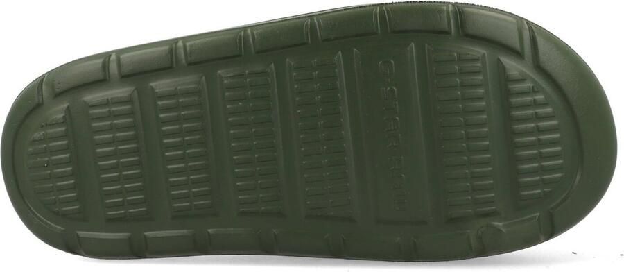 G-Star Lichtgewicht D-Staq Slipper met 3D RAW Design Green Heren - Foto 7