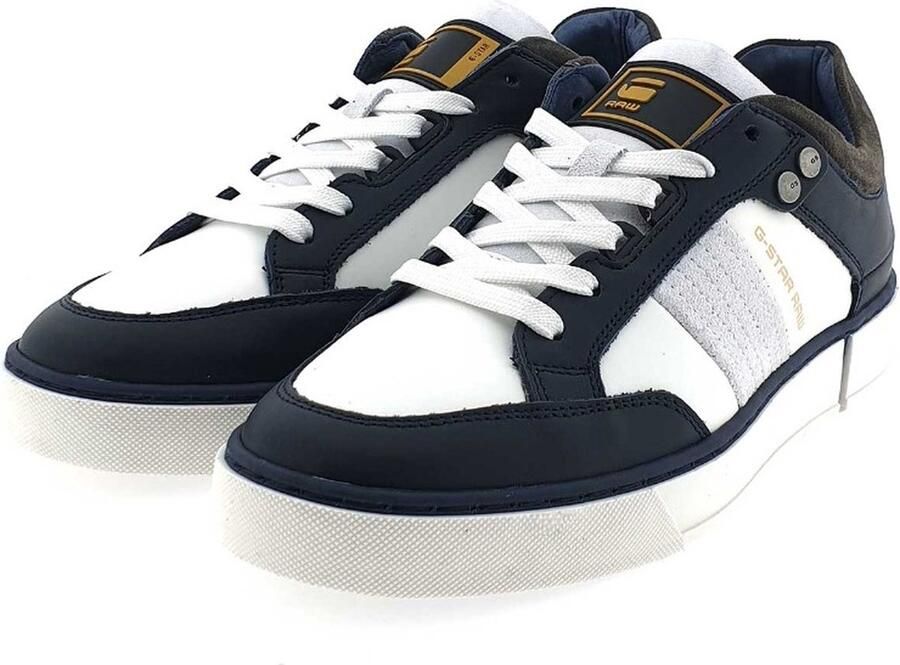 G-Star G Star Raw Ravond Ctr M Lage sneakers Leren Sneaker Heren Blauw - Foto 2