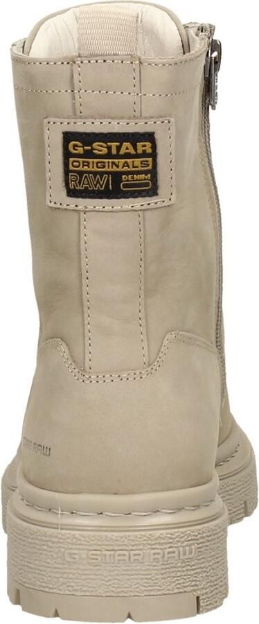 G-Star RAW Kafey Hgh Lace Nub W Veterboots Laarzen Met Veters Dames Taupe - Foto 11