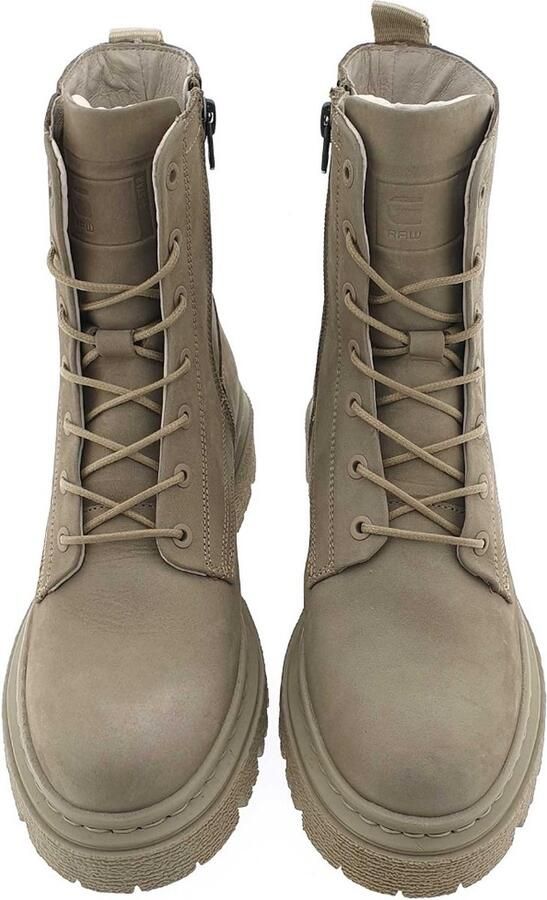 G-Star RAW Kafey Hgh Lace Nub W Veterboots Laarzen Met Veters Dames Taupe - Foto 9