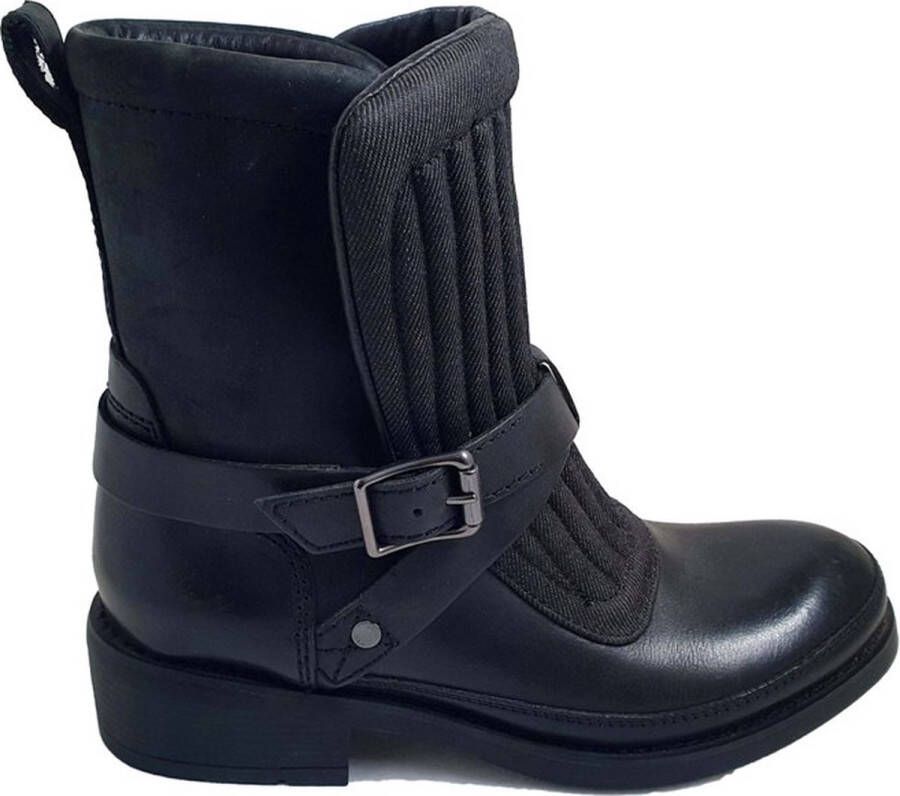 G-Star RAW Leather Womens Boot Loxter D02700-098-99 Black