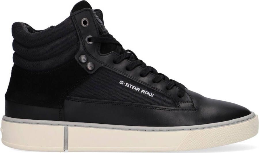 G-Star G Star Raw Ravond Mid Bsc M Hoge sneakers Leren Sneaker Heren Zwart - Foto 1