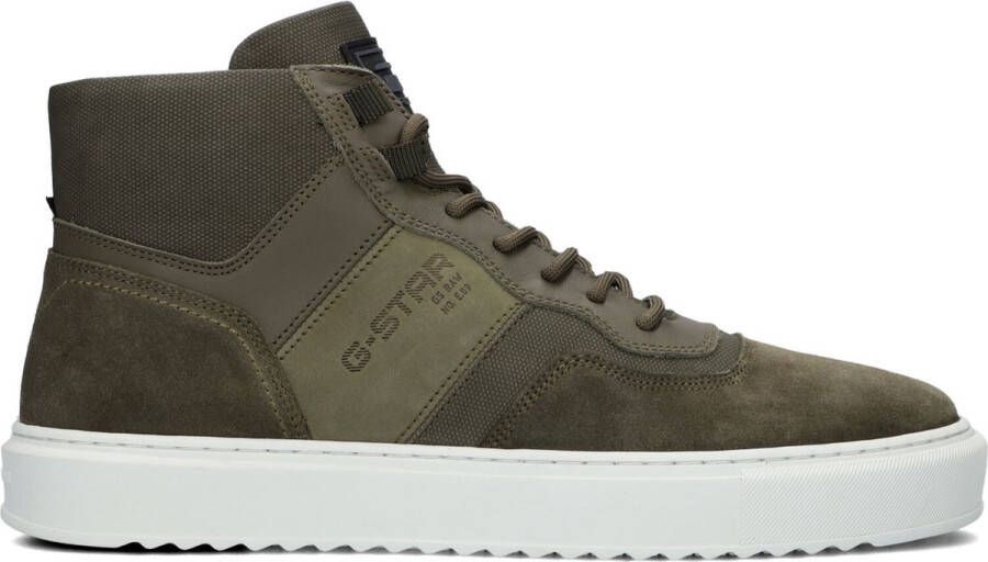 G-Star G Star Raw Rocup Ii Mid Lea M Hoge sneakers Heren Groen