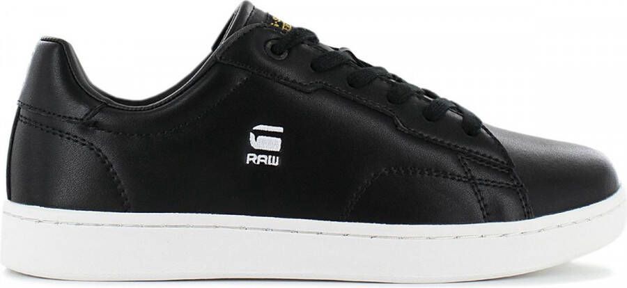 G-Star G STAR RAW Cadet Leather Dames Sneakers Sportschoenen Schoenen Zwart 2141 002510 BLK