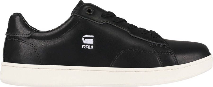 G-Star G STAR RAW Cadet Leather Dames Sneakers Sportschoenen Schoenen Zwart 2141 002510 BLK