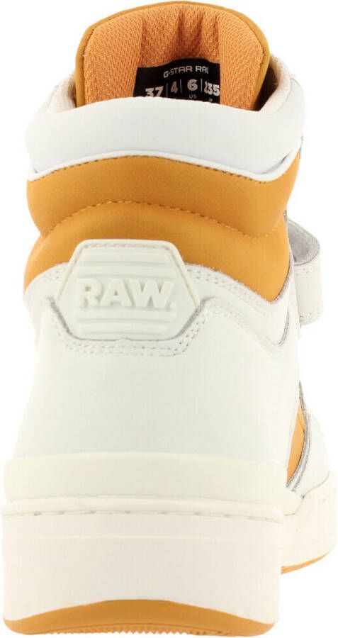 G-Star G Star Raw Attacc Mid Lea W Hoge sneakers Leren Sneaker Dames Wit - Foto 8