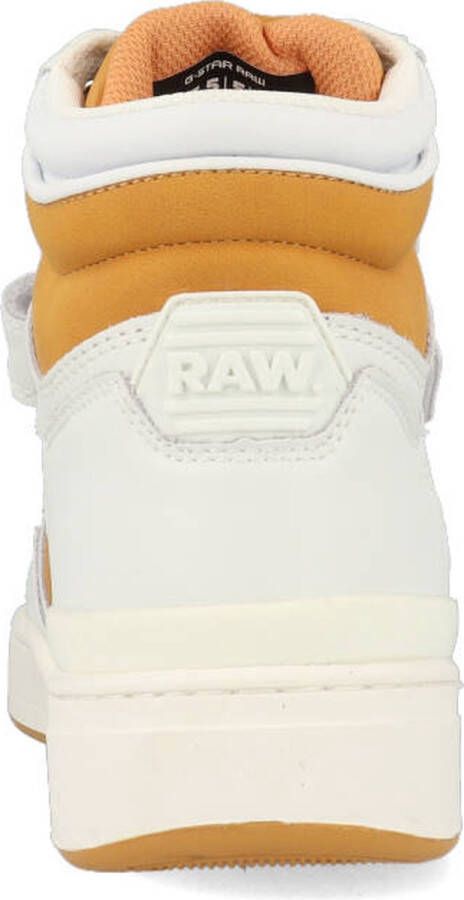 G-Star G Star Raw Attacc Mid Lea W Hoge sneakers Leren Sneaker Dames Wit - Foto 9