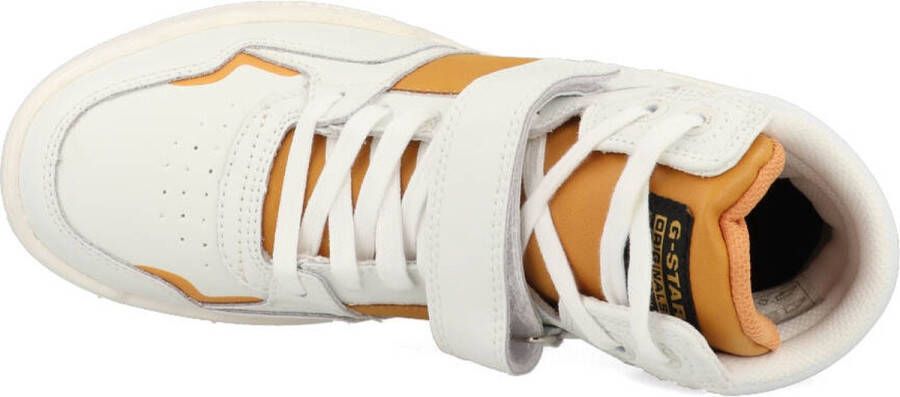 G-Star G Star Raw Attacc Mid Lea W Hoge sneakers Leren Sneaker Dames Wit - Foto 12