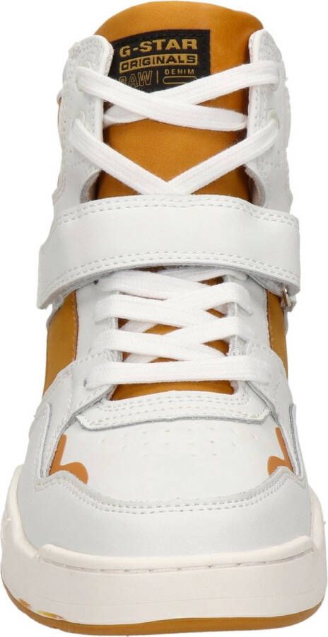 G-Star G Star Raw Attacc Mid Lea W Hoge sneakers Leren Sneaker Dames Wit - Foto 10