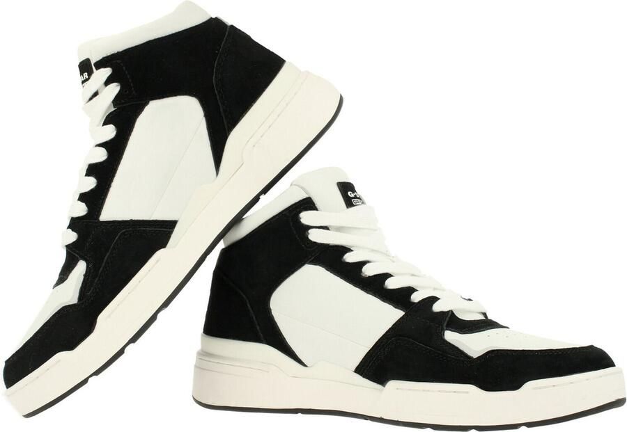 G-Star Raw ATTACC Mid Basic Heren Leren sneakers 2212 040711 WHT-ZWART - Foto 4