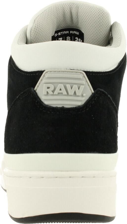 G-Star Raw ATTACC Mid Basic Heren Leren sneakers 2212 040711 WHT-ZWART - Foto 6