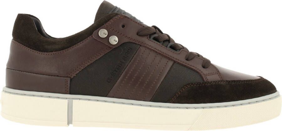 G-Star Raw RAVOND LEA Basic Heren Leren sneakers 2242 005511 RBRWN