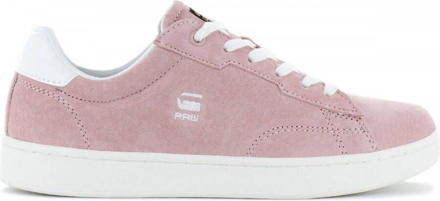 G-Star Klassieke Lage Suede Sneaker Roze Dames