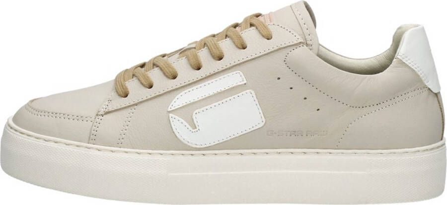 G-Star G STAR RAW Loam II Nub Dames Sneakers Sportschoenen Schoenen Leer Beige - Foto 6
