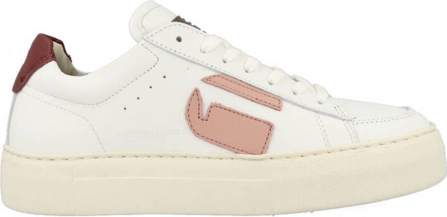 G-Star G Star Raw Sneaker Women Wht Pnk Sneakers