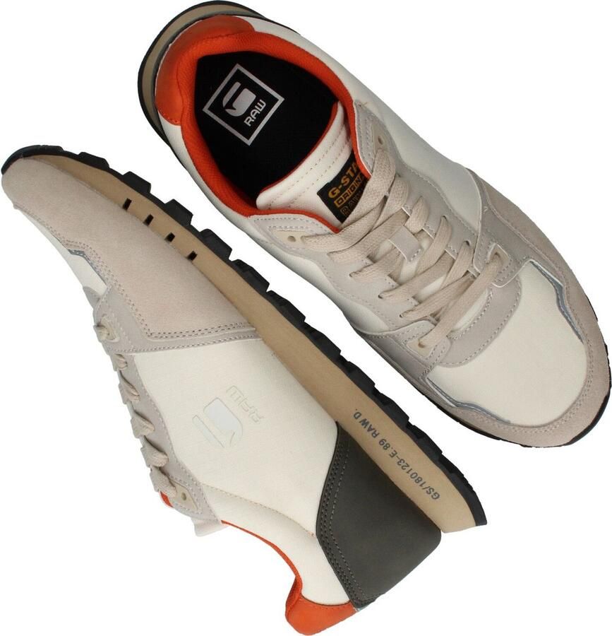 G-Star Raw TRACK II RPS Heren Sneakers 2312 047504 OFWHT-ORNG - Foto 2