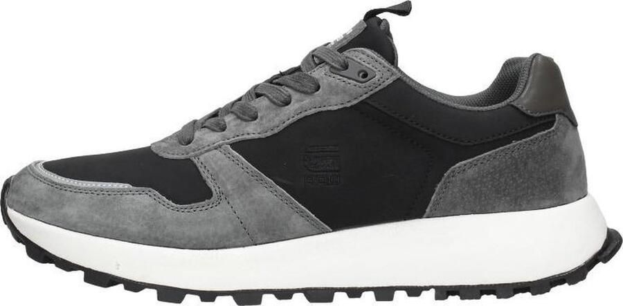 G-Star G Star RAW THEQ RUN TNL M suède sneakers zwart grijs - Foto 3