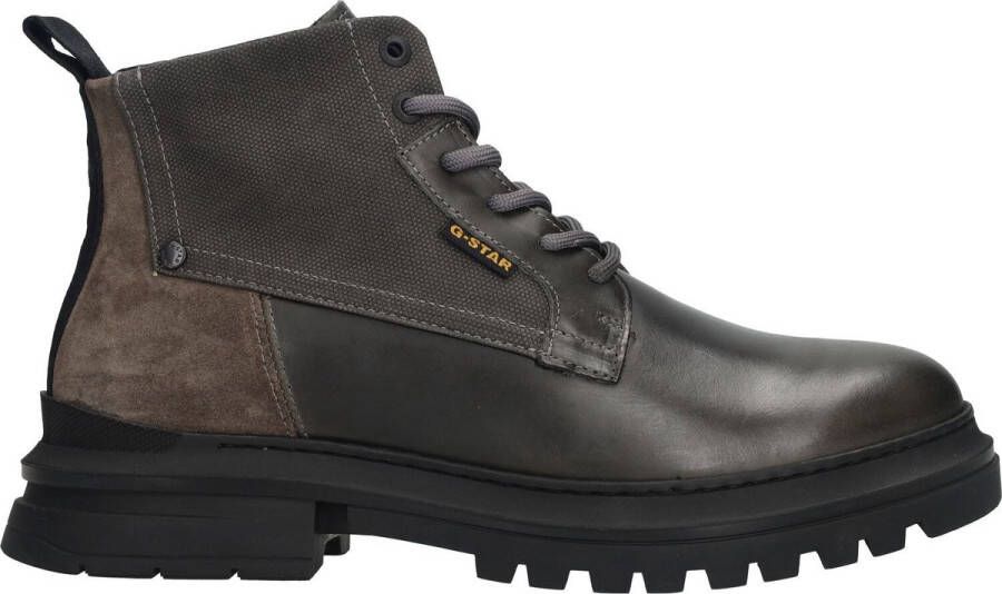 G-Star Heren Millery Mid Veterboot Grijs Heren