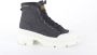 G-Star Denim Militair-geïnspireerde Enkellaars met Rubberen Zool Black Dames - Thumbnail 2