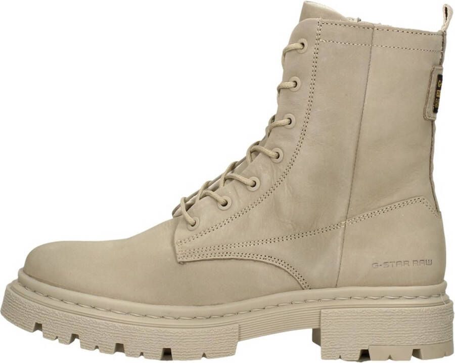 G-Star RAW Kafey Hgh Lace Nub W Veterboots Laarzen Met Veters Dames Taupe - Foto 3
