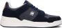 G-Star Leren Lage Sneaker met Contrasterende Logo's Blauw Heren - Thumbnail 2