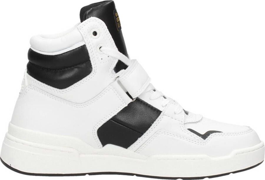 G-Star G Star Raw Attacc Mid Lea W Hoge sneakers Leren Sneaker Dames Wit