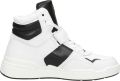 G-Star G Star Raw Attacc Mid Lea W Hoge sneakers Leren Sneaker Dames Wit - Zwart