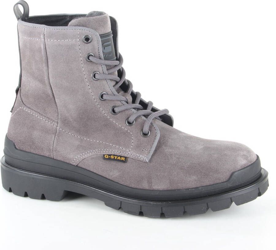 G-Star G Star Raw Blake Hgh Sue M Veterboots Laarzen Met Veters Heren Grijs - Foto 7