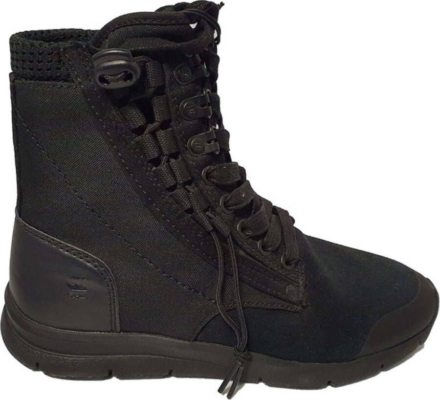 G-Star RAW Dames Veterboot Cargo Suede Synth Textile Mix Black 38 - Foto 1