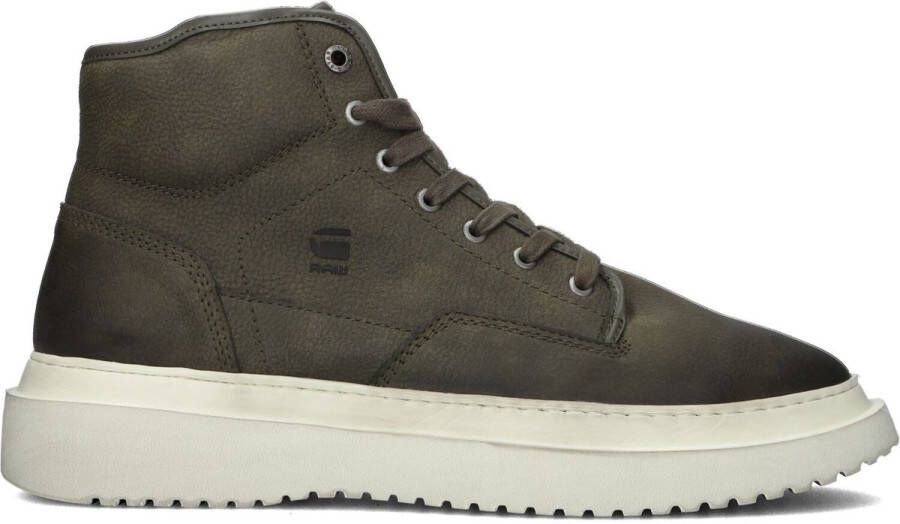 G-Star RAW Dexter Mid Nub M Hoge sneakers Heren Groen