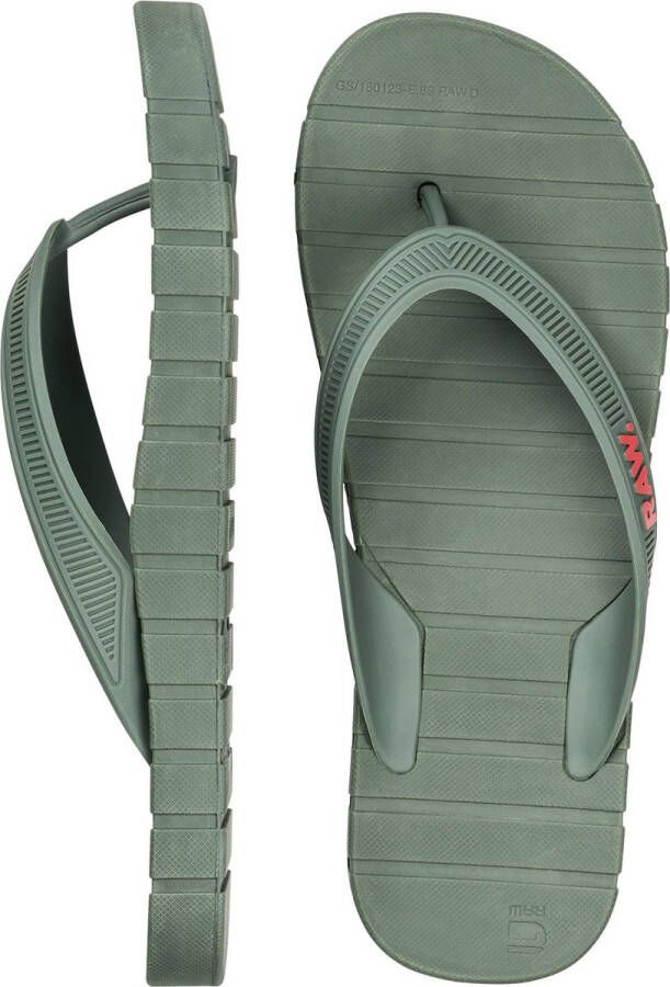 G-Star RAW Flip-Flop Slide Male Olive Orange 44 Slippers