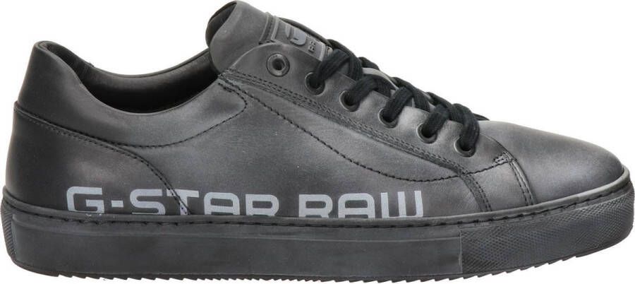 G-Star G Star Raw Loam Worn Tnl M Lage sneakers Leren Sneaker Heren Zwart