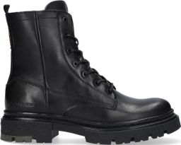 G-Star G Star Raw Kafey Hgh Lace Lea Veterboots Laarzen Met Veters Dames Zwart