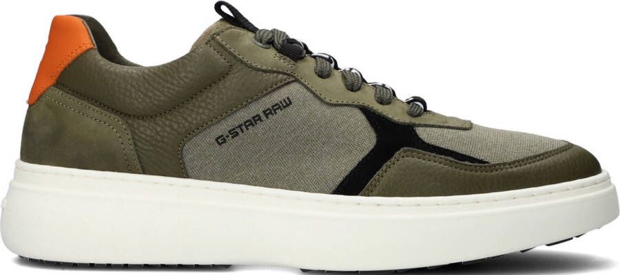 G-Star RAW Lash Tec M Lage sneakers Leren Sneaker Heren Groen