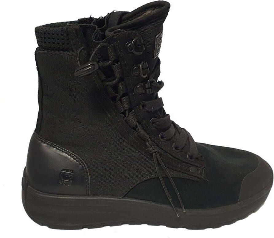 G-Star RAW Mens Veterboot Cargo Suede Synth Textile Mix D06399-8393-990 Black 46 - Foto 1